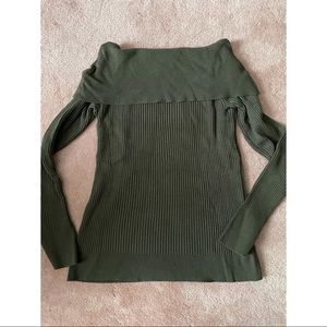 3/$30 The limited off the shoulder ribbed sweater